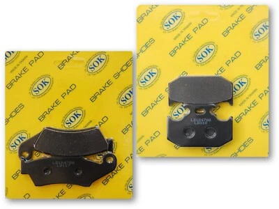 FRONT&REAR BRAKE PADS fit YAMAHA YZ 400  1998 YZ400 YZ400F - Image 1 of 3