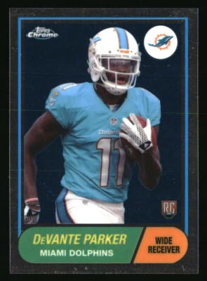 DeVante Parker 2015 Topps Chrome #T60RC-DP FOOTBALL Card - Image 1 of 2