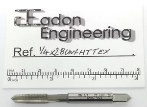 1/4" x 28TPI UNF (Unified National Fine) Tap or Tap Set, HSS. By Top Brands. - Picture 1 of 25
