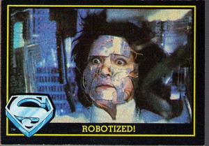 1983 Topps Superman III #84 Robotized