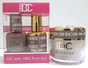 DND DC 3in1 Gel Polish Dipping Powder PICK YOUR COLOR Gel Dip Powder 3pc - Picture 1 of 150
