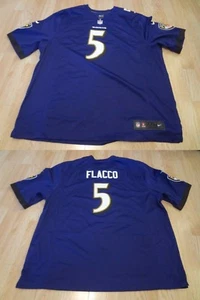 Men's Baltimore Ravens Joe Flacco XXL Nike Jersey (Purple) Jersey - Picture 1 of 1