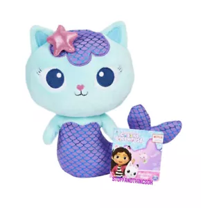 Gabby’s Dollhouse 8” MerCat Purr-ific Plush Kids Mermaid Stuffed Collectible Toy - Picture 1 of 1