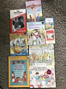 Set of 9 Religious and Bible Story Books for Children (Paperback) - Picture 1 of 2