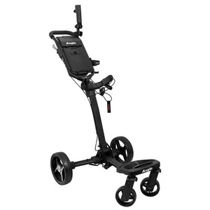 Axglo FlipNGo Pro Golf Push Cart - 4-Wheel - Patented 1-Step Folding System - Picture 1 of 31