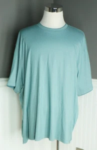 NEW VAN HEUSEN Studio Big and Tall Men T-Shirt Light Blue Size 3XL NWT $50 - Picture 1 of 4
