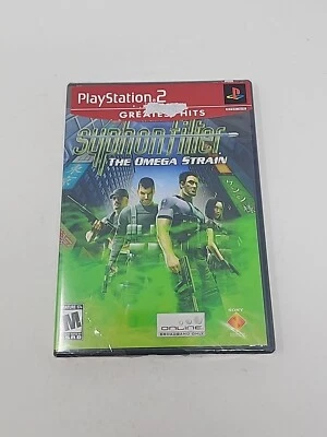 Syphon Filter the Omega Strain (Sony PlayStation 2, PS2) CIB Complete NEW SEALED - Image 1 of 4