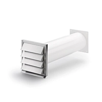 Mauerkasten KLIMA-E 125 mit Edelstahl - Bild 1 von 2