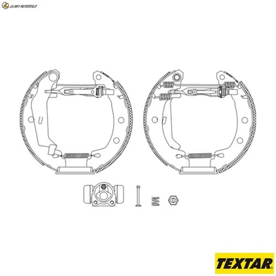 BREMSBACKENSATZ 84049500 FÜR RENAULT MEGANE/I/Hatchback/Van/Classic/Cabriolet - Bild 1 von 4