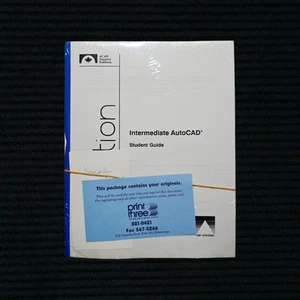 Intermediate AutoCAD Student Guide from the ACAD Support Network - Foto 1 di 2