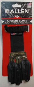 Allen Archer Glove Size Large NEW 60335 Black/Camo - Picture 1 of 6