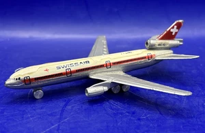 Avión Avión De Colección Avions Corgi 3.5" Lintoy Swissair Douglas DC-10 - Hong Kong - Imagen 1 de 16