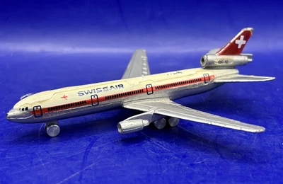 Avión Avión De Colección Avions Corgi 3.5" Lintoy Swissair Douglas DC-10 - Hong Kong Foto 1 de 4