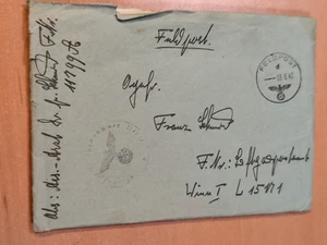 Feldpost gefüllt mit Kennung 03.06.1942 2.WK FR - Picture 1 of 10