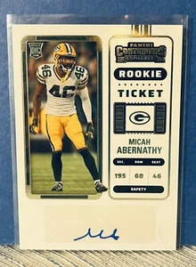 Micah Abernathy ROOKIE TICKET AUTO Panini Contenders #271 - Picture 1 of 2