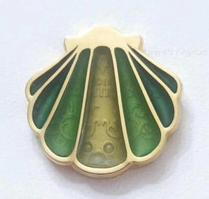 PIN MICKEY MINNIE VITRAL CONCHA VERDE MIRACOSTA HOTEL DISNEYSEA TOKIO - Imagen 1 de 1