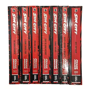 Frank Miller's Sin City Deluxe Edition Vol 1-7 Complete Set (New and Sealed) - Picture 1 of 8