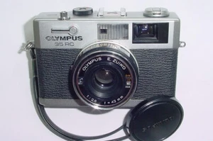 Olympus 35 RC Compact Rangefinder 35mm Film Camera 42/2.8 E Zuiko Lens - Ex+ - Picture 1 of 6