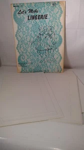 Let's Make Lencería Misses Pattern #370 de 1970, misses Peignoir estilo manga 3 - Imagen 1 de 3
