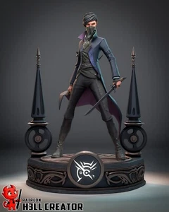 Emily - Dishonored 2 - Fan Art Figur - Resin 3D Druck 170mm / 94 mm Bust - Bild 1 von 9