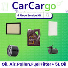 Service Kit For NISSAN Juke 1.5 dCi 2010 + Oil Air Cabin Fuel + Engine Oil