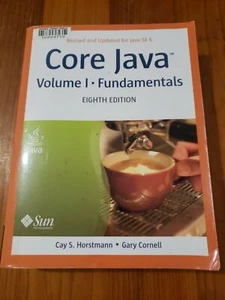 Core Java Vol 1 Fundametals Eighth Edition By CS Horstmann and Gary Cornell - Picture 1 of 11