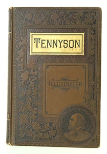 The Complete Poetical Works Tennyson Illustrated - Vintage 1885 Hardcover - Picture 1 of 10