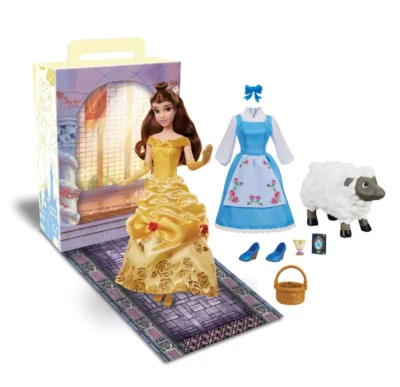 NEW Disney Store Princess Belle Story Doll – Beauty and the Beast – 11 1/2'' NIB - Image 1 of 4