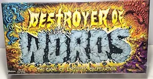Distruttore di Parole -Il Gioco dell'Obliterazione Linguistica Nuovo-2-4 Giocatori Divertenti - Foto 1 di 7