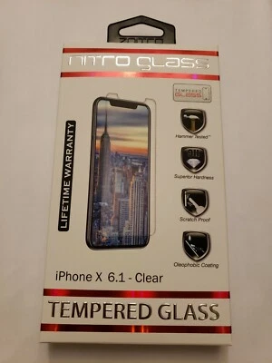 ZNITRO Tempered Glass Screen Protector, Apple iPhone XR, Clear - Image 1 of 4