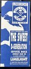 RARE The Sweet D-Generation Promo Show Flier 1992 Limelight NYC Heavy Metal