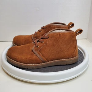 KOHL'S Sonoma Slip On Boots BOYS 2 MED Brown Soft Interior - Picture 1 of 17