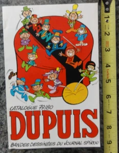 Dupuis Catalgue 79180 Spirou French Book 1979-1980 - Imagen 1 de 7