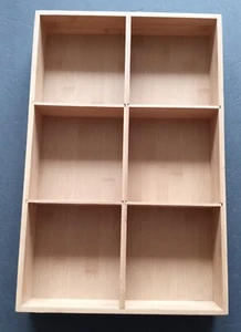 Wooden Storage Drawer Organizer - Picture 1 of 2