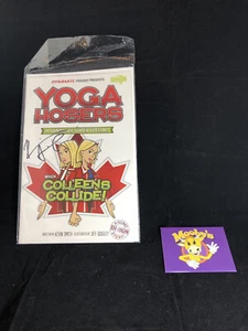 Yoga Hosers Tour Comic signiert von Kevin Smith und Mooby’s Magnet - Bild 1 von 3