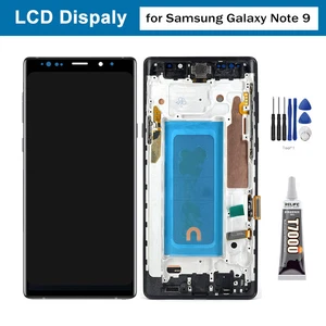 For Samsung Galaxy Note 9 LCD Display Touch Screen Digitizer Assembly +Frame - Picture 1 of 9