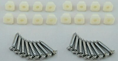(32pcs) TRIM/BEZEL/GRILLE SCREW/NUTS! FOR CLASSIC VEHICLES - CAR TRUCK WAGON ETC - Image 1 of 3