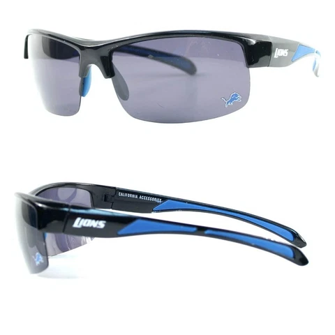 NFL Detroit Lions Polarized Cali Style Sport Blade Sunglasses Cover