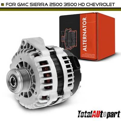 Alternador para Chevrolet Silverado 2500 3500 HD GMC V8 6,6 L CW 6 ranuras 145A 12 V Foto 1 de 4