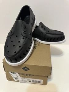 Sperry Women's Original Black Float Rubber Boat Shoes STS86492, Size 7 M, NIB - Picture 1 of 8