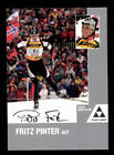 Fritz Pinter Autogrammkarte Original Signiert Biathlon + A 168072