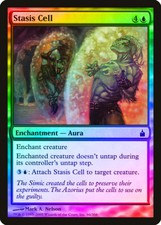 Stasis Cell FOIL Ravnica: City of Guilds NM Blue Common MAGIC CARD ABUGames