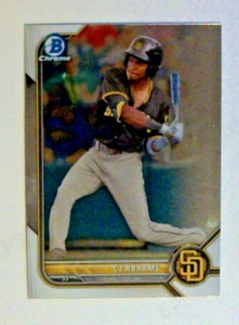 2022 Bowman Chrome Prospects CJ Abrams Nationals / Padres #BCP-9 - Picture 1 of 2