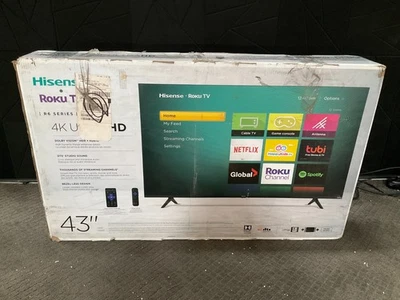 Hisense 43" LED LCD TV 4K 43R61G 🇺🇸✨🇺🇸✨ NEW OPEN BOX! - Image 1 of 4