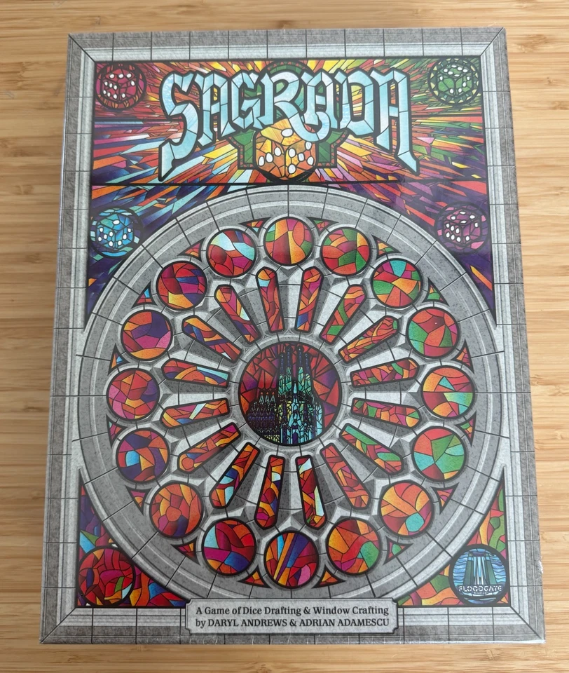 Juego de mesa para manualidades de ventanas de dibujo de dados de la Sagrada *NUEVO/SELLADO* Juegos Floodgate Foto 1 de 4