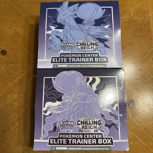Pokemon Chilling Reign Pokemon Center Elite Trainer Box ETB Set Shadow & Ice - Picture 1 of 6