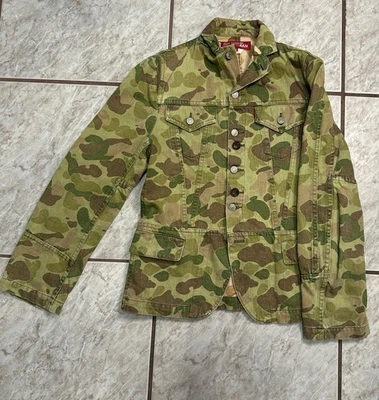 Junya Watanabe x Levi’s FW06 Camo Trucker Jacket Size SS - Image 1 of 4