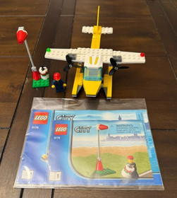 LEGO 3178 CITY: Seaplane - complete with instructions and minifig - A