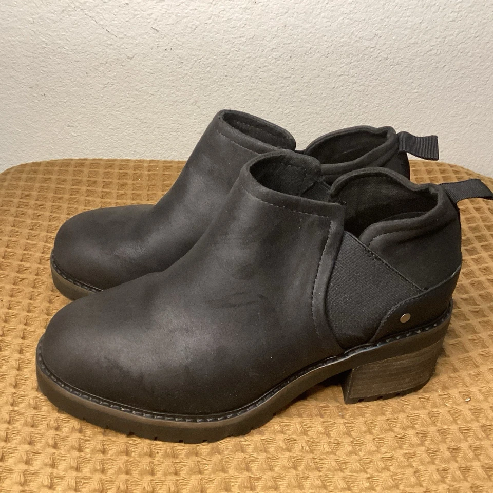 Torrid Booties Black Women’s Sz 10 Suede Ankle Pull On Boots - Image 1 of 4