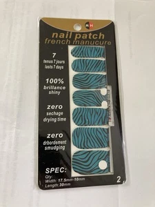 M/H Nail Wraps, S1140, 14 Pieces - Picture 1 of 2